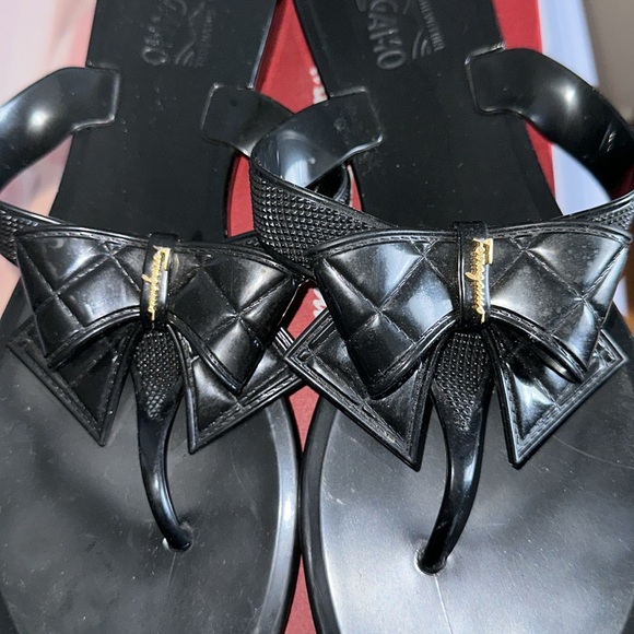 Salvatore Ferragamo Rubber Pool Sandals - Picture 3 of 3